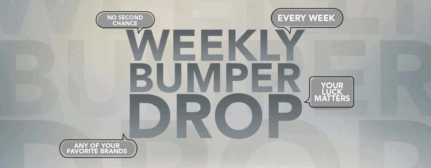 Bumper offer watches banner